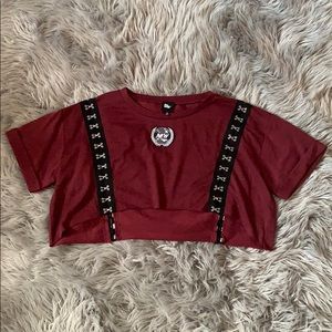 NEW STREET ORDER crop top